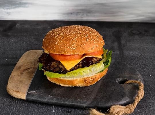 Quinoa and Mushroom Burger