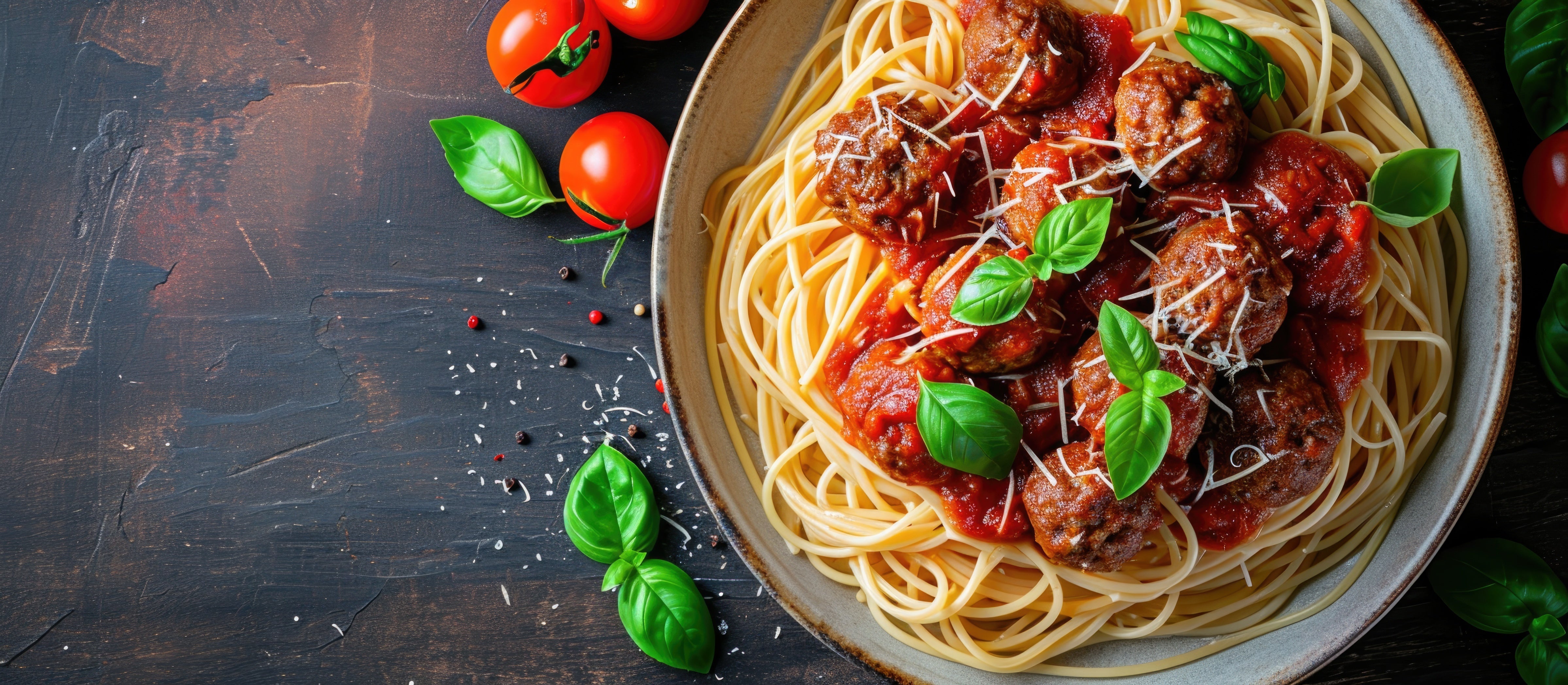 Meatballs with creamy sundried tomato sauce