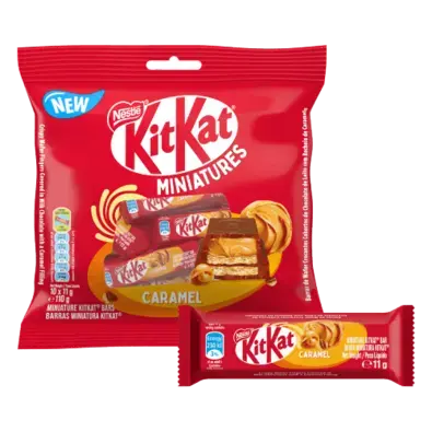 KITKAT Miniatures Caramel Bag 1