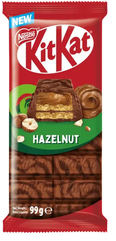 KitKat Hazelnut Slab