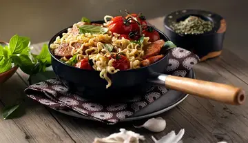 Tomato and Russian Poke Bowl