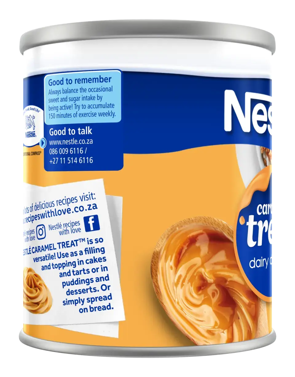 Nestle Caramel Treat side 1