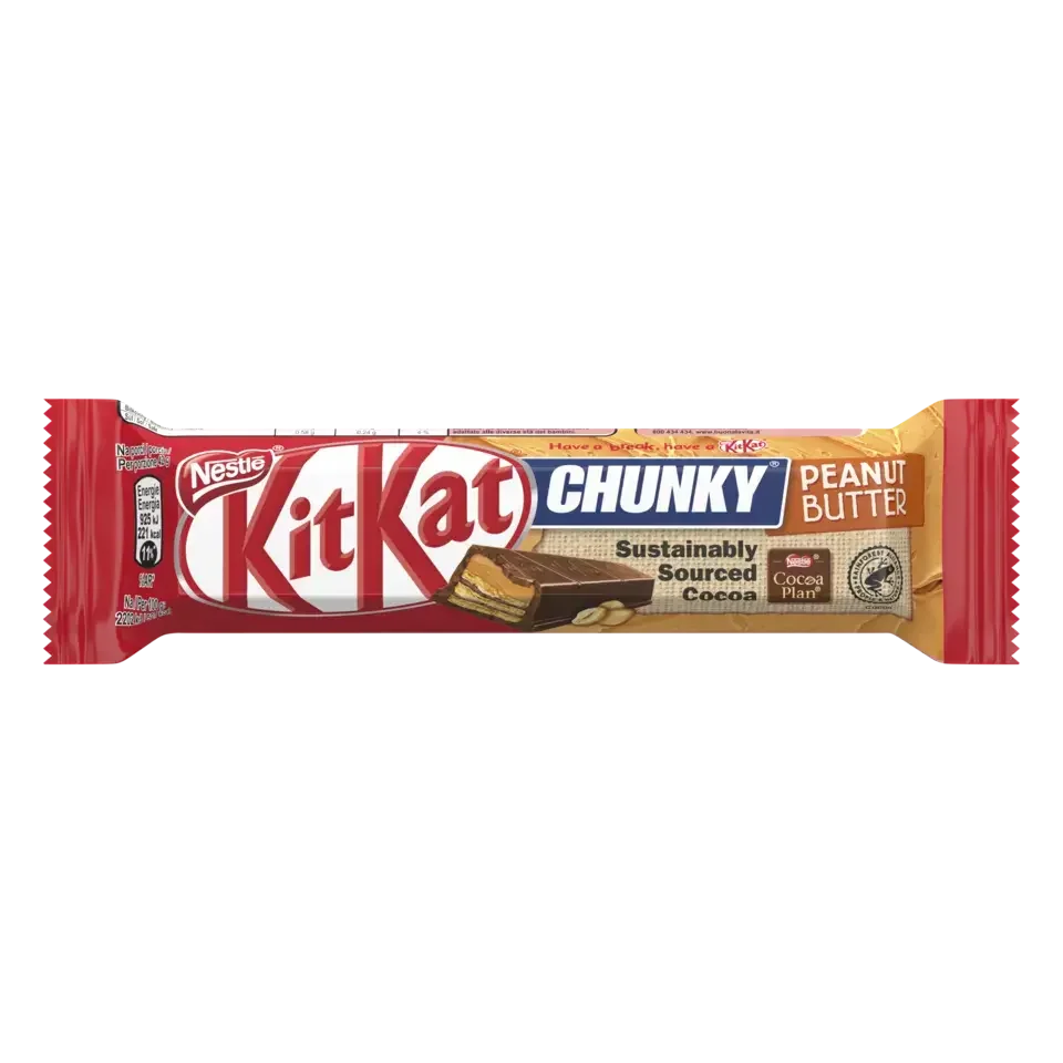 KitKat Chunky Peanut Chocolate Bar 42g