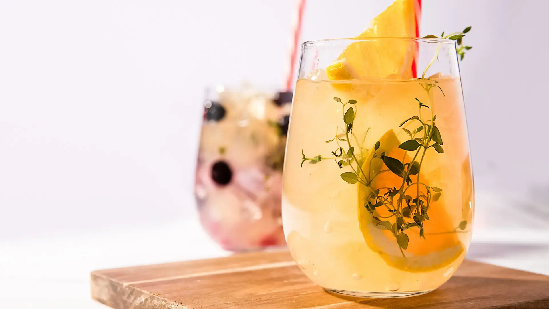 Flavored Water with Orange