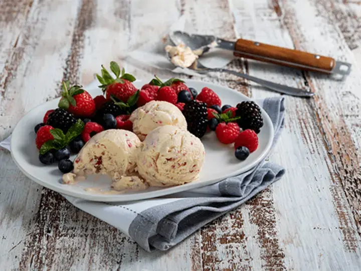 Homemade Strawberry Ice cream