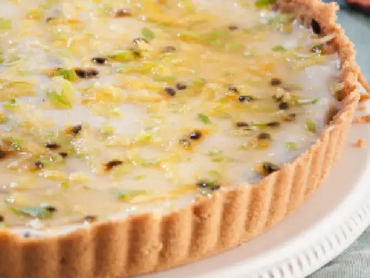 Granadilla &amp; Lime Fridge Tart img