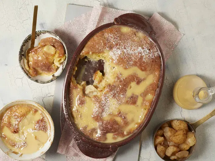 Apple &amp; Ginger Sponge Pudding