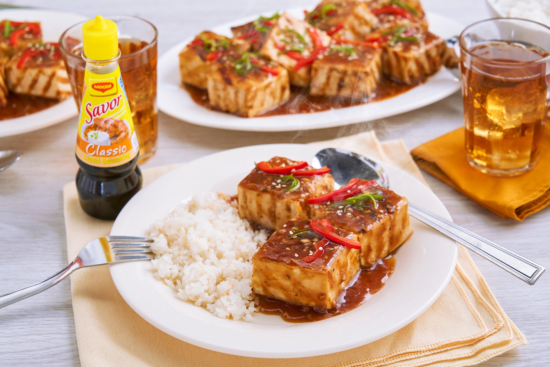 Savorventure Teriyaki-Style Tofu