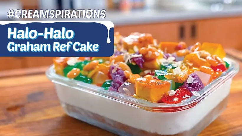 Preview image for the external video "Halo-halo Graham Ref Cake".