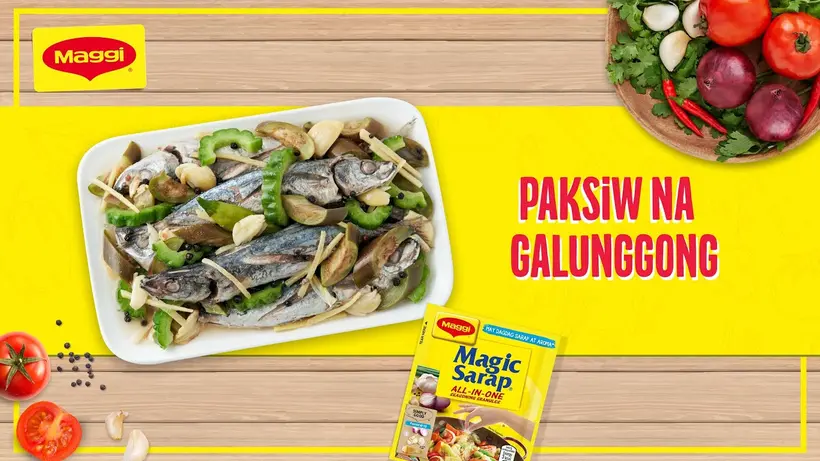 Preview image for the external video "MAGGI Recipe | Paksiw na Galunggong".