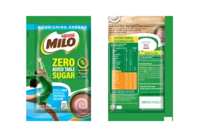 MILO Zero Added Table Sugar 26g