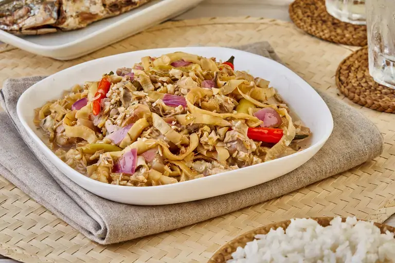 Kilawing Puso ng Saging