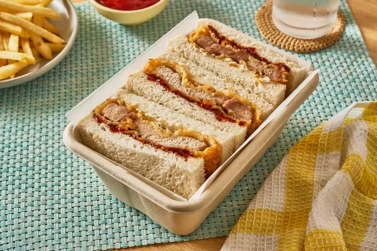 Pork Katsu-Style Sandwich