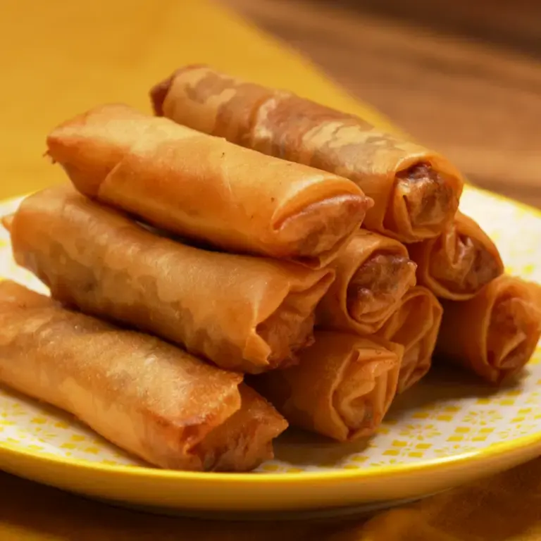 Cheesy Adobong Lumpia