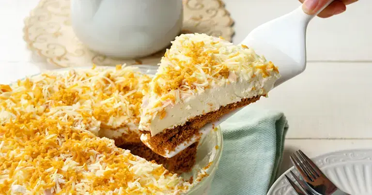 Bibingka-Style Graham Refgerated Cake