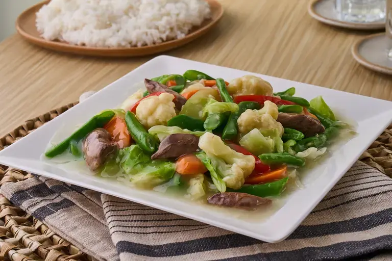 Chopsuey with Liver