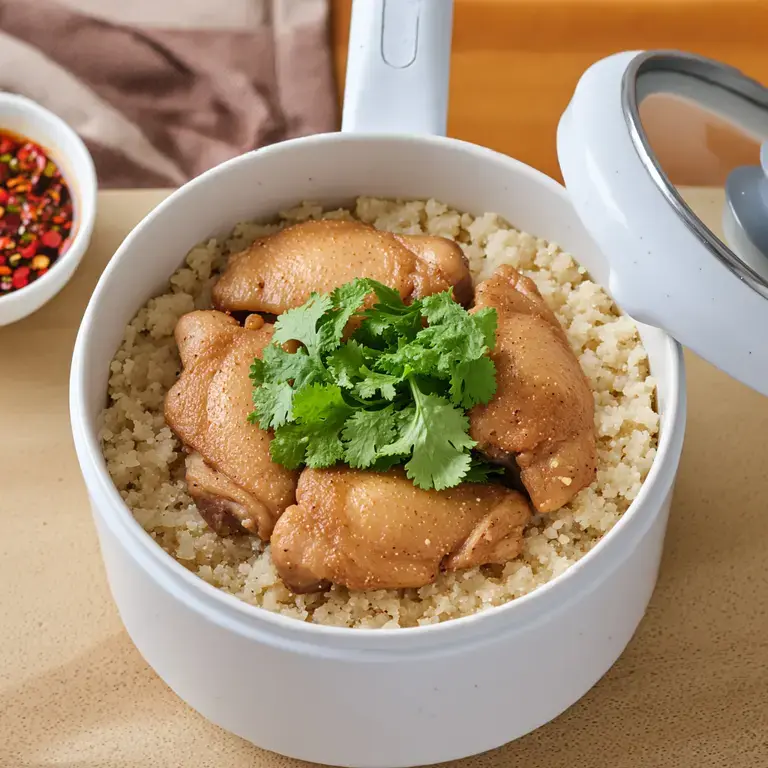 Hainanese-style One Pot Rice