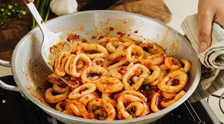 Sizzling Chili Squid
