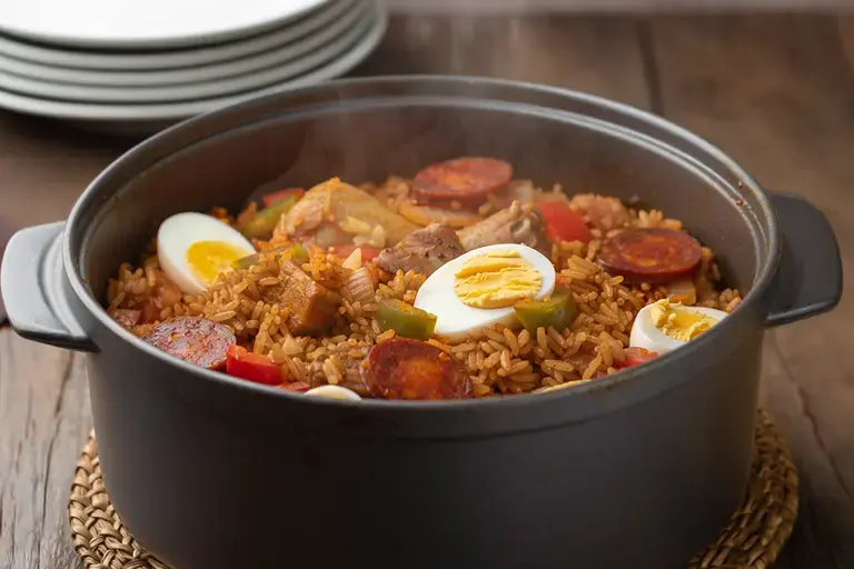 Filipino Paella One Pot Rice