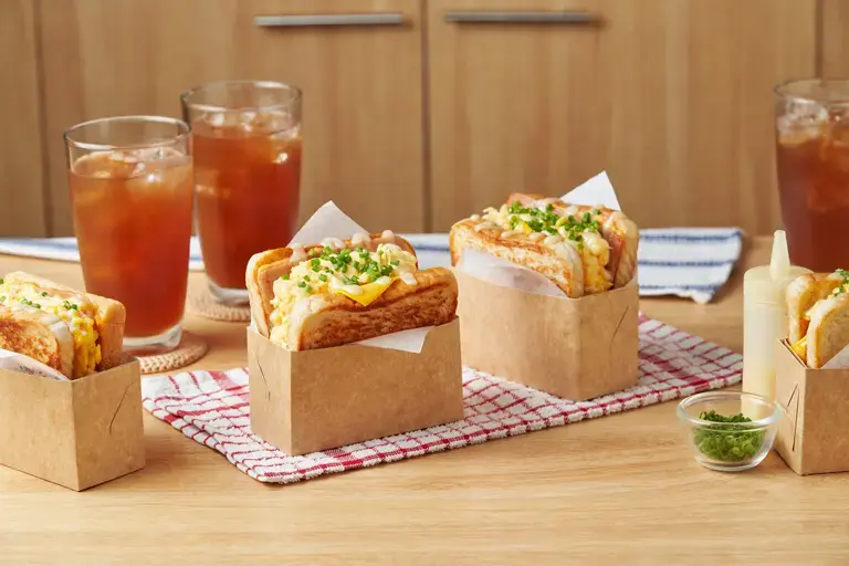 Korean-Style Egg Drop Sandwich