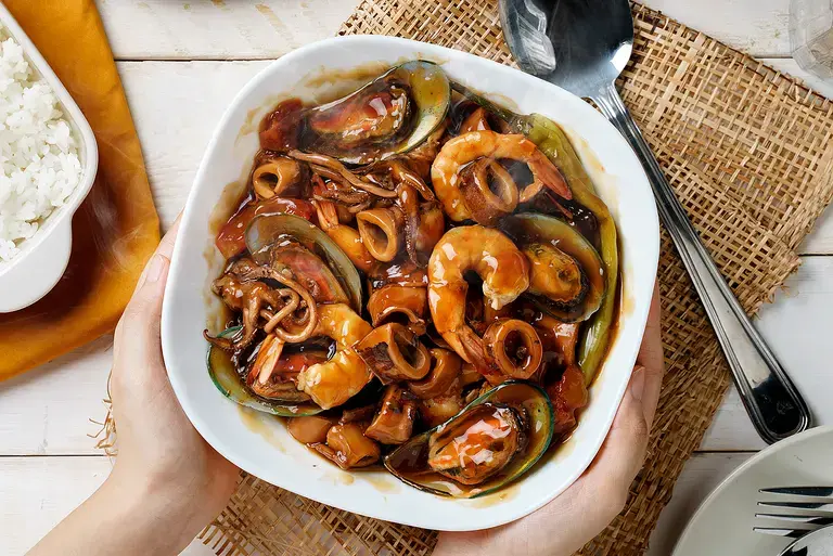 seafood adobo