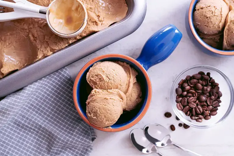 coffee ice cream