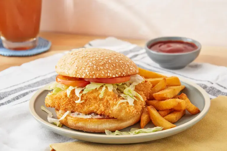 Crunchy Fish Fillet Sandwich