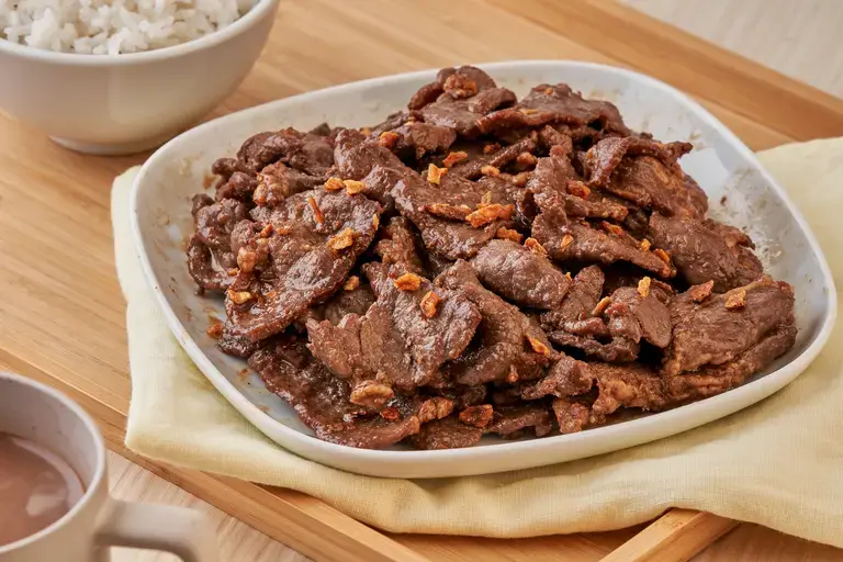 Sweet and Spicy Beef Tapa