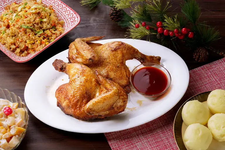 Magical Pinatisang Fried Chicken