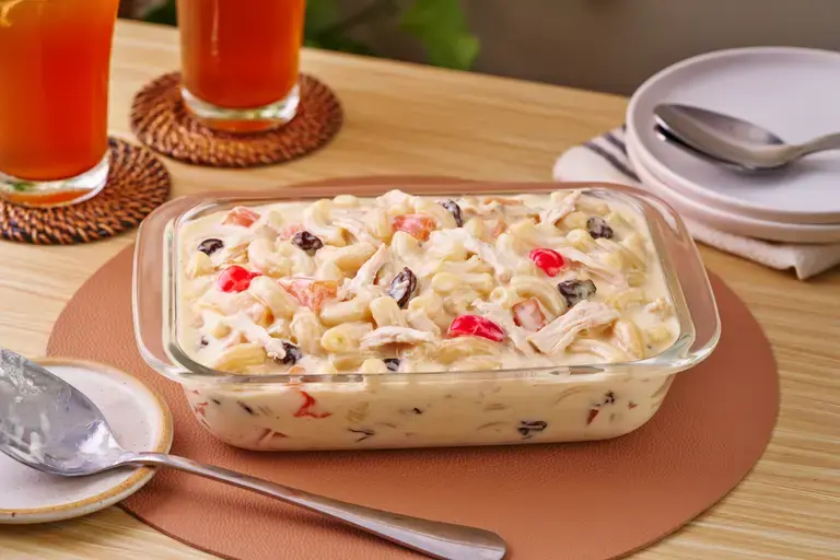 Filipino Chicken Macaroni Salad
