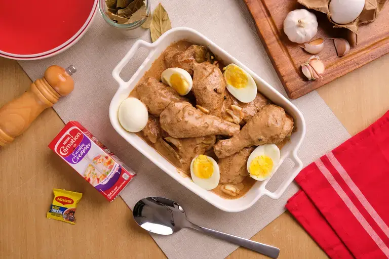 Chicken Adobo with Egg