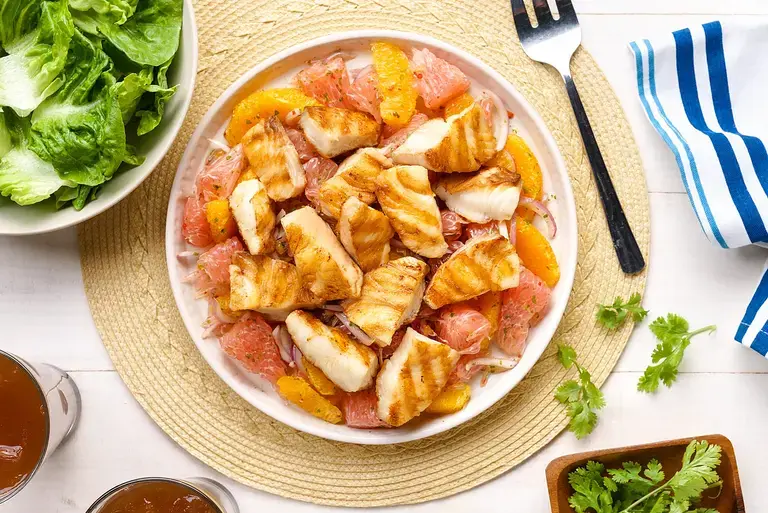 Grilled Gindara With Citrus Salsa