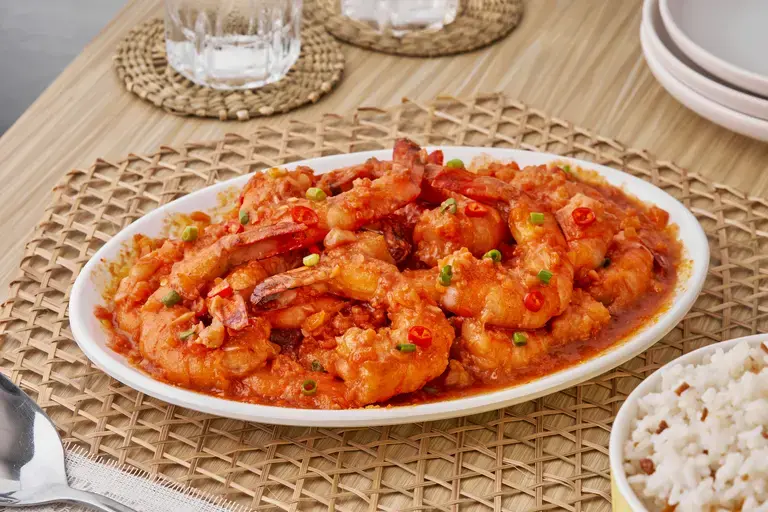 Buttered Shrimp with Garlic