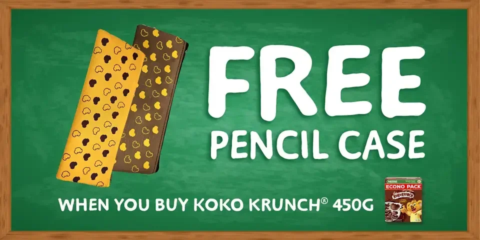 FREE Koko Krunch Pencil Case