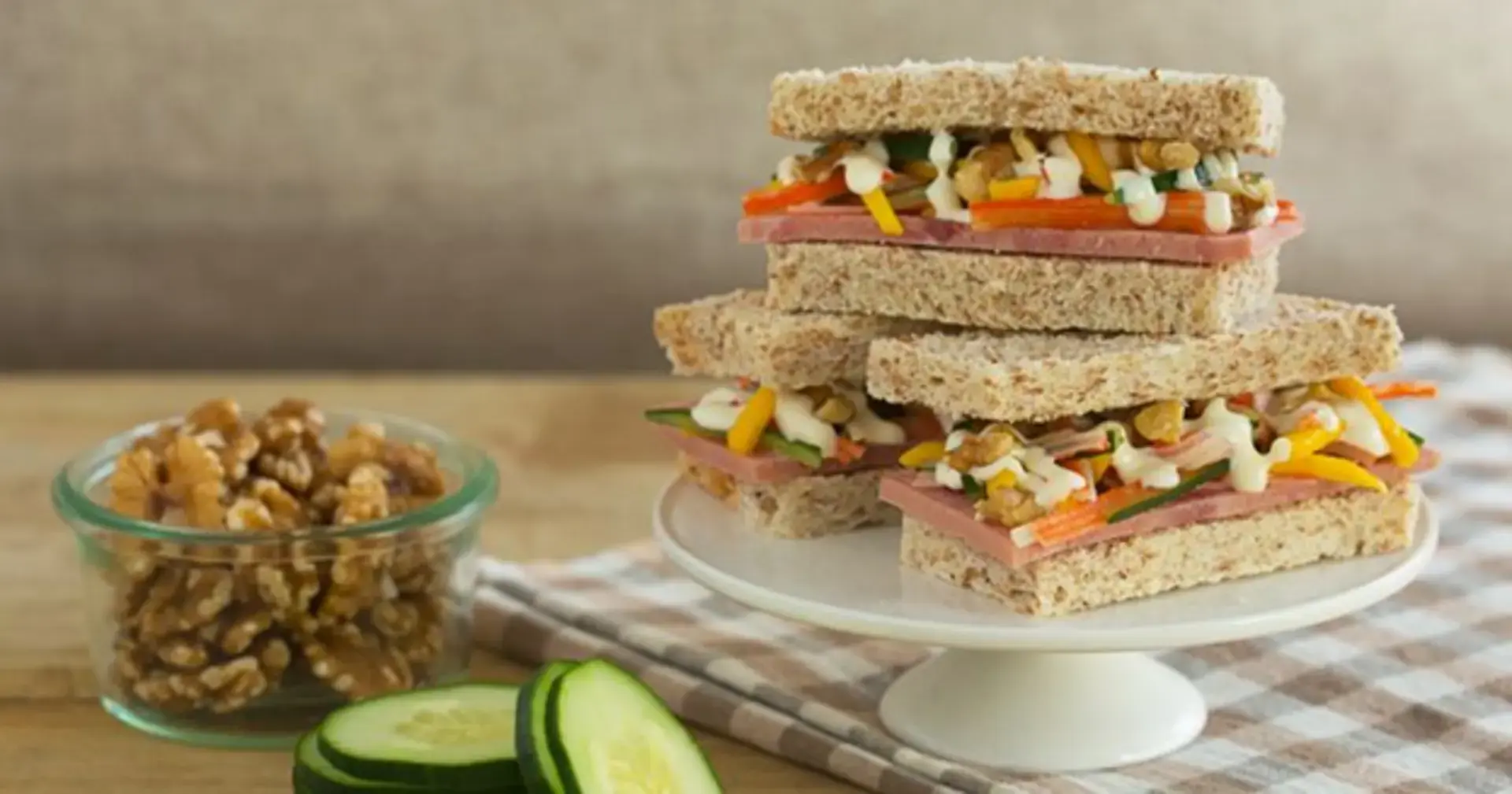 Cravingly Creamy California Crab Sandwich