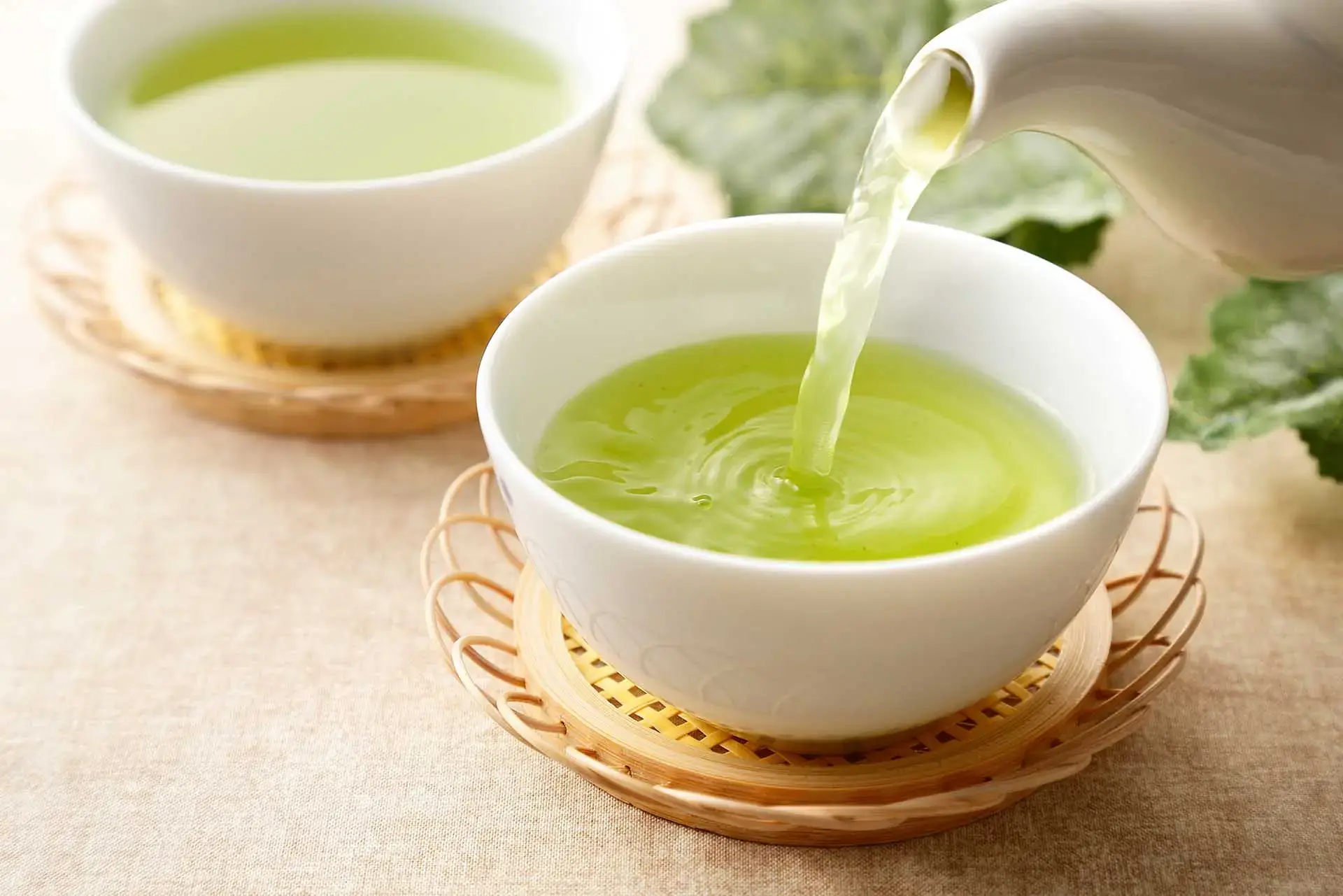 Get yourself going with green tea