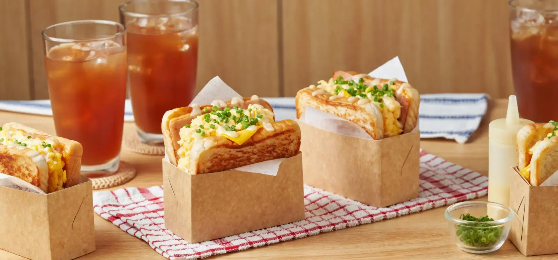 Korean-Style Egg Drop Sandwich