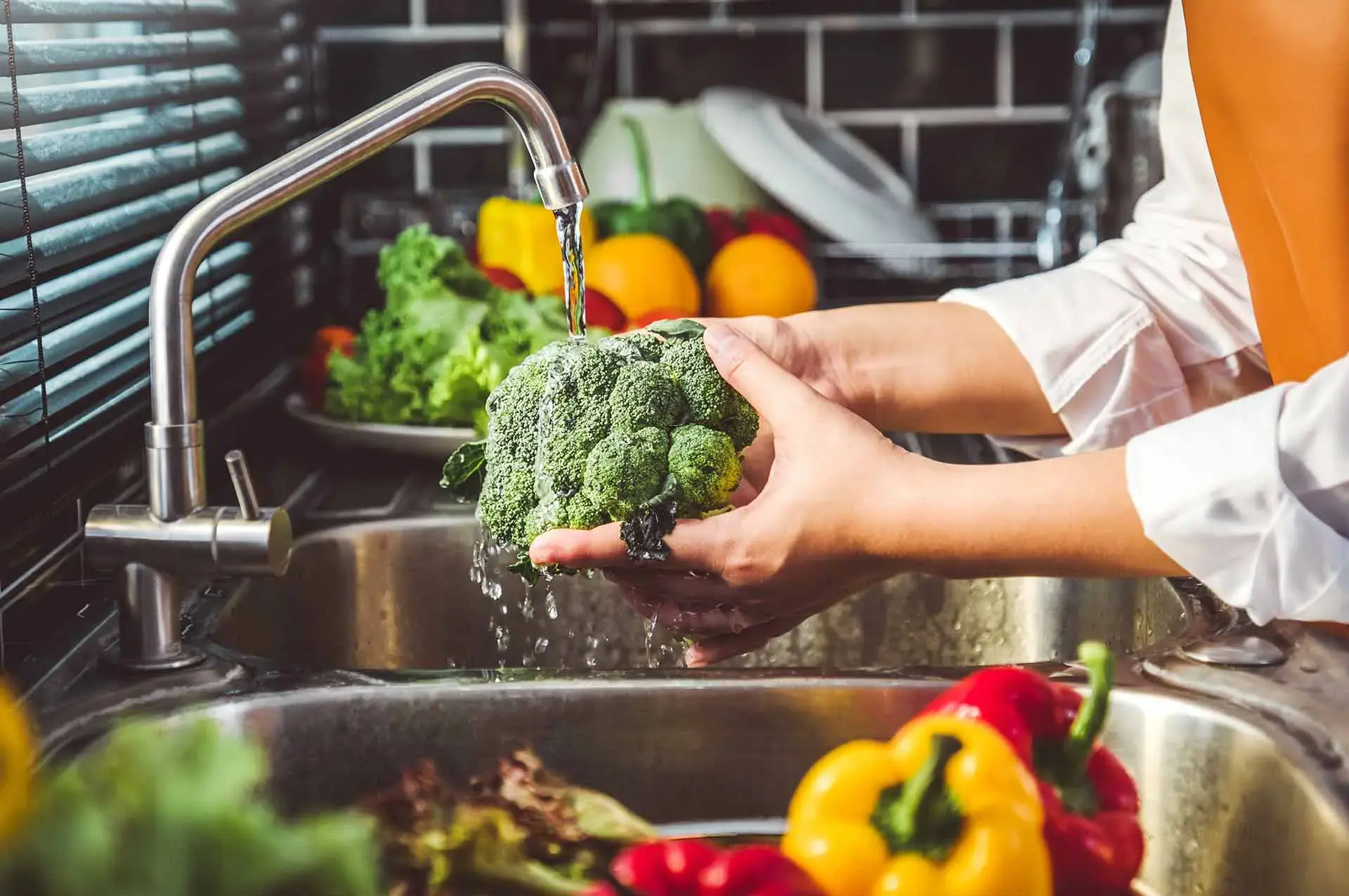 Washing Fruits and Vegetables