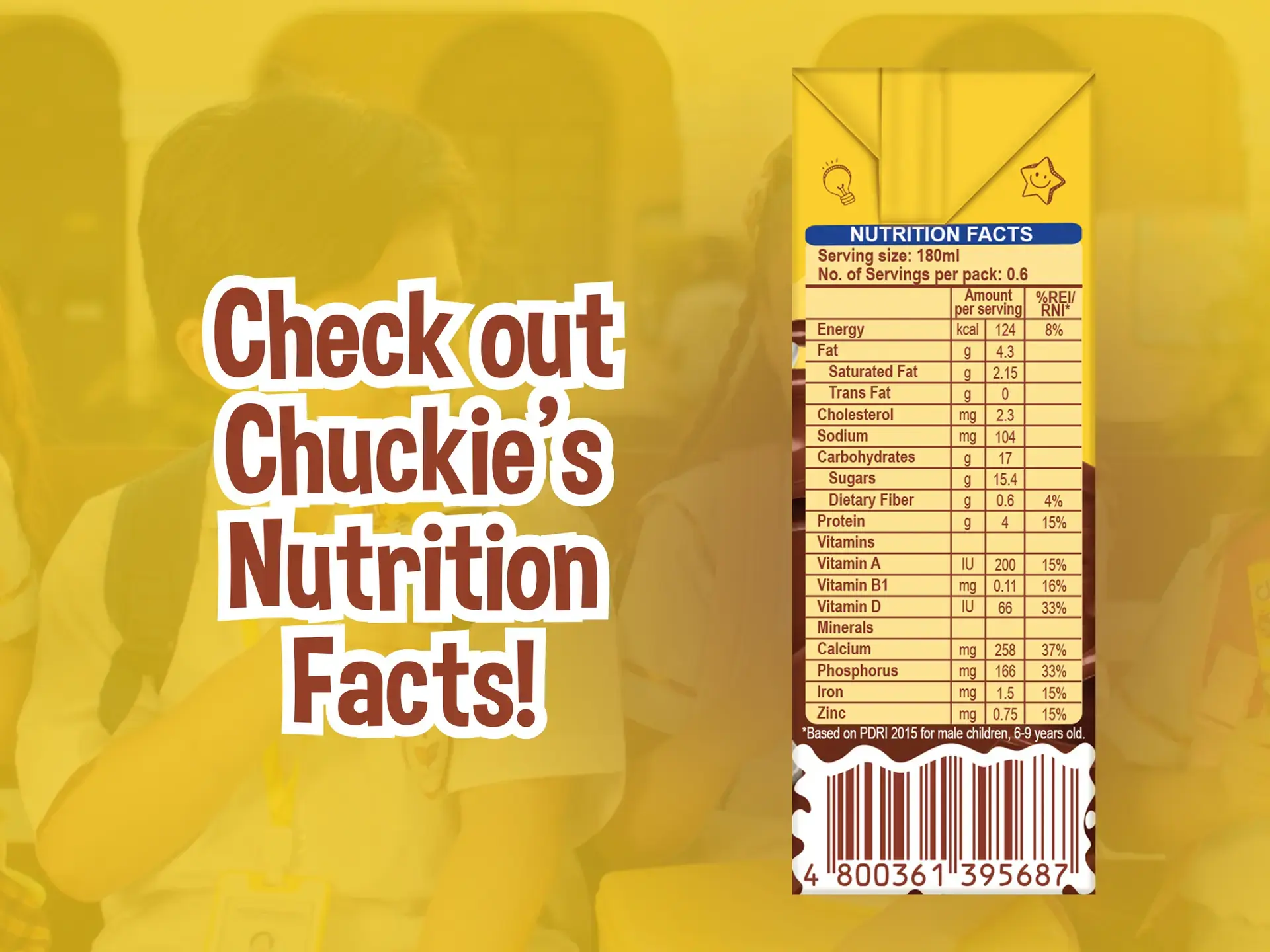 Check out Chuckie's Nutrition Facts!