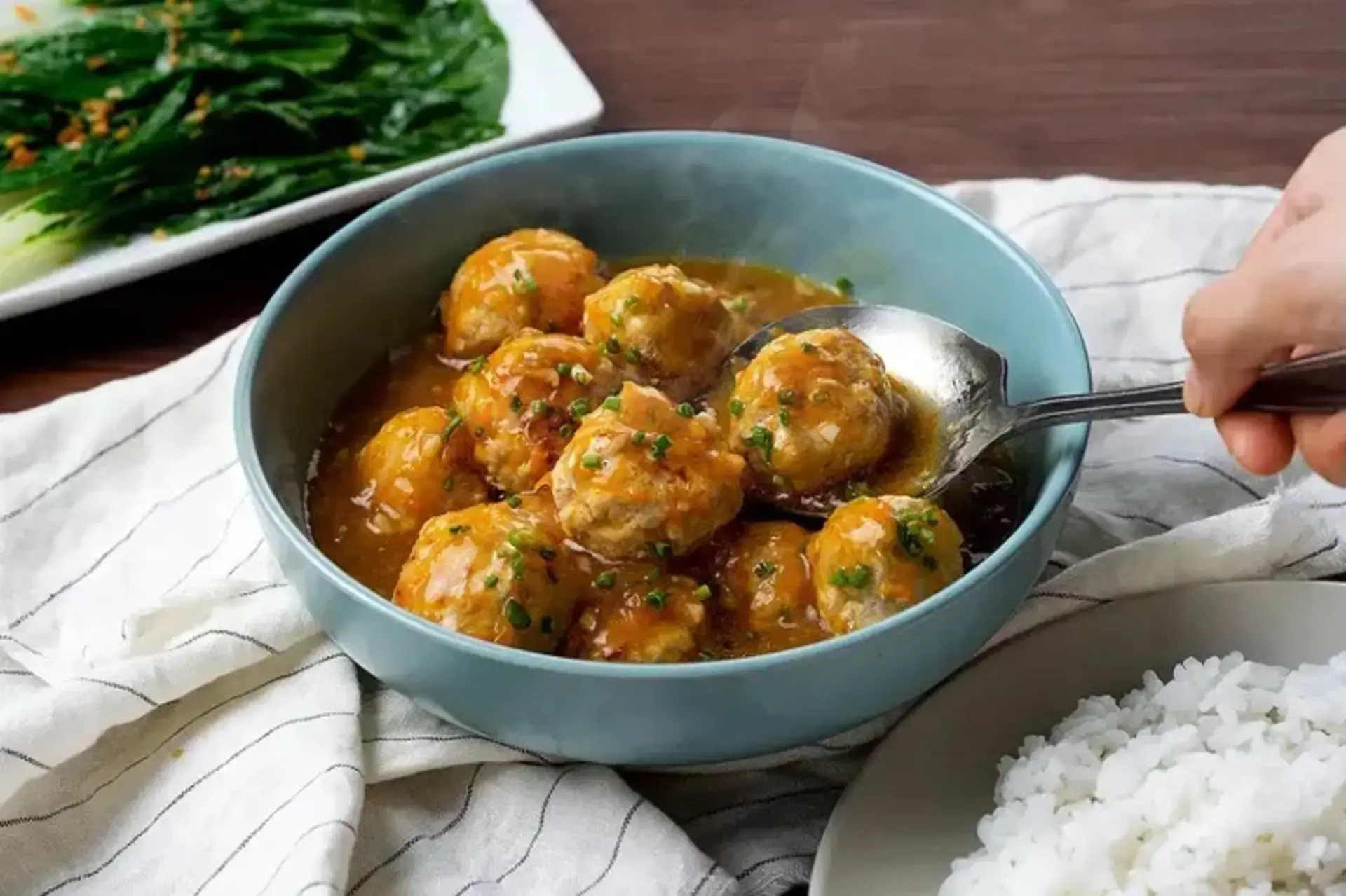 Pork and Tokwa Bola-bola