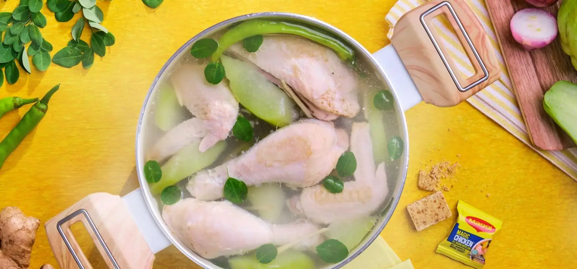 Chicken Tinola: Sarap Sustansya In One Pot