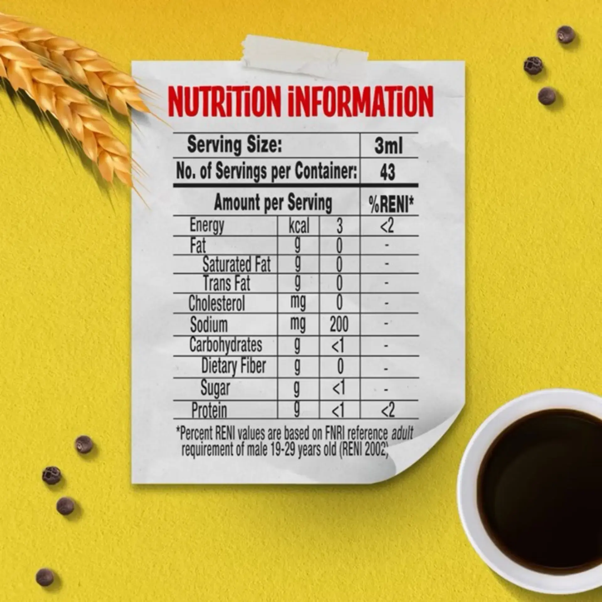 MAGGI® Savor Classic_Nutrition Information