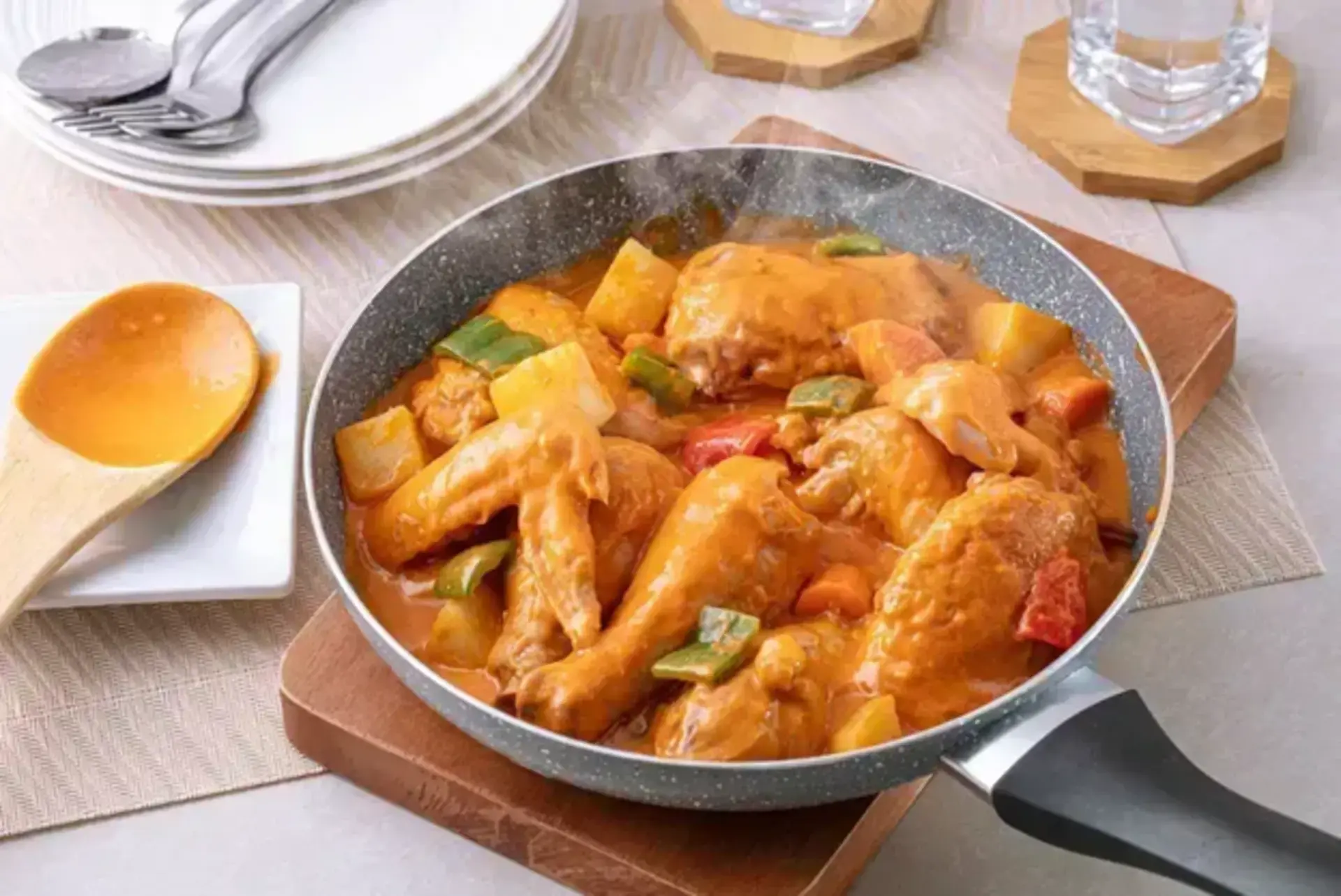 Chicken Afritada: Saucy Handaan Staple Image