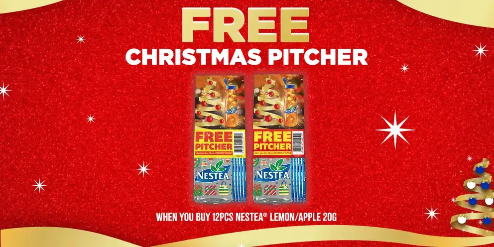 Buy 12pcs Nestea Lemon 20g Free Pitcher