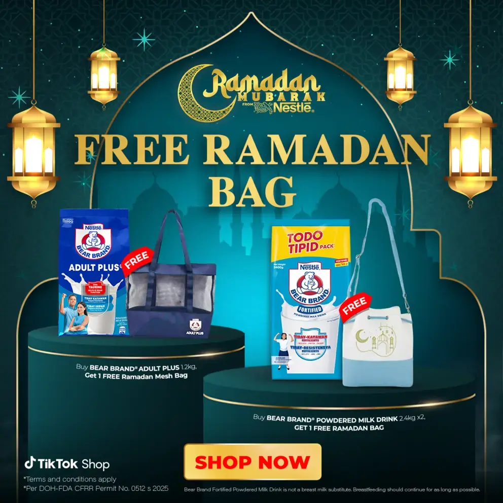 Get FREE Ramadan Bag when you buy Bear Brand® products