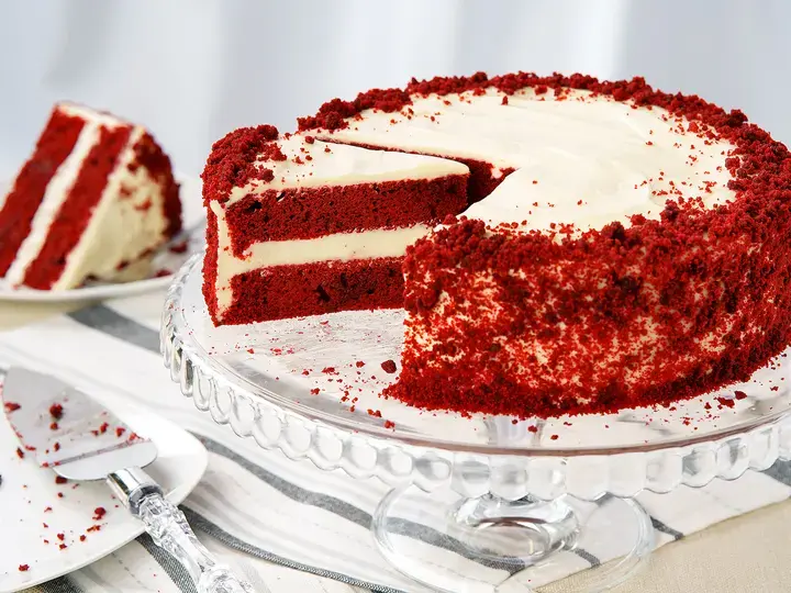 Red Velvet Cake with Cream Cheese Frosting