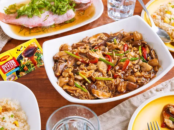 Oystar Stir Fried Mushrooms