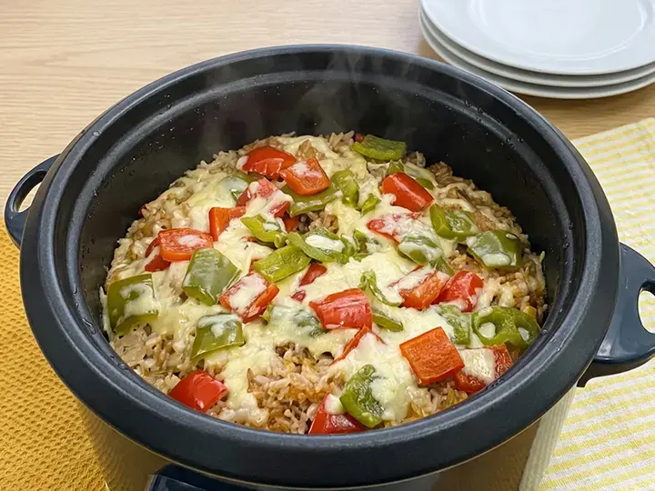 Beef Caldereta-style One Pot Rice