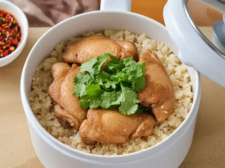 Hainanese-style One Pot Rice