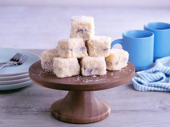 White Chocolate Lamington